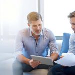 Tall grass by the trickling stream