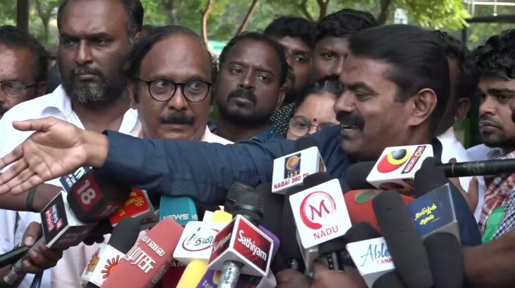 ? 05-01-2023 செய்தியாளர் சந்திப்பு – செவிலியர்கள் போராட்டத்தில் சீமான் | MRB Nurses Protest