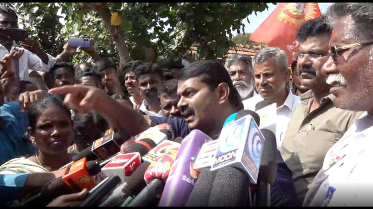 ?நேரலை 25-01-2023 புதுக்கோட்டை, வேங்கைவயலில் தீண்டாமை வன்கொடுமைக்கு உள்ளாக்கப்பட்ட மக்களுடன் சீமான்