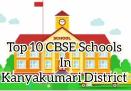 Top 10 CBSE schools In Kanyakumari District