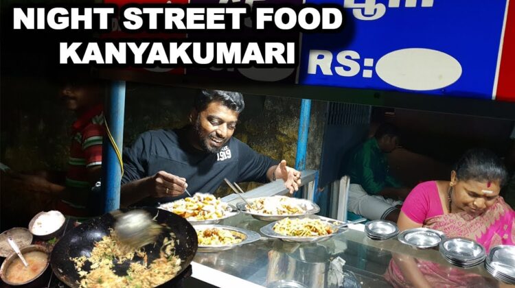 Night Street Food at Kanyakumari