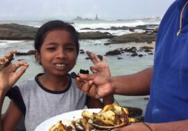 BBQ at Kanyakumari beach