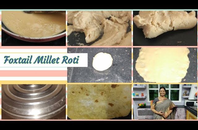 #Shorts 209 : Foxtail Millet Roti / தினை ரொட்டி