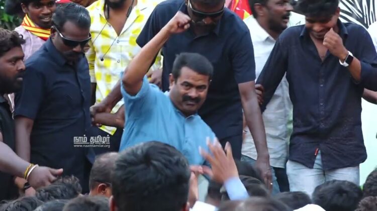 ஆளப்போற தமிழன் பாடல் #சீமான் #சாட்டை #ஆந்தங்குடி_இளையராஜா #ஹென்றி | ஈரோடு கிழக்கு நாம் தமிழர் பேரணி