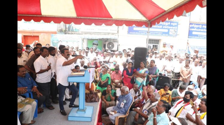 15-03-2023 சீமான் கண்டனவுரை | அரசுப் போக்குவரத்துக் கழக ஓய்வூதியர்கள் கோட்டையை நோக்கி மாபெரும் பேரணி