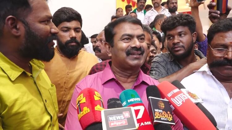 16-04-2023 திருப்புவனம் – சீமான் செய்தியாளர் சந்திப்பு | எடப்பாடி பழனிச்சாமி | அண்ணாமலை #DMKFiles
