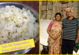 #Shorts 262- Beginners tips for a quick & tasty Cabbage curry- தினம் ஒரு பொரியல் – முட்டைக்கோஸ் கறி