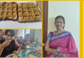 இந்த மாதிரி டிபனை செய்திருக்கின்றீர்களா?பிரட்டும் ரவையும் போதும்.- Bread Rawa Waffles