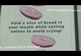 Vlog – Vegetable Shopping to a shop named Madras Mandi in Chennai