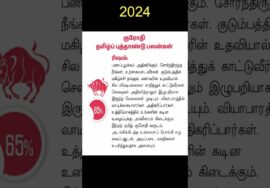 ரிஷபம் – தூக்கி விடும் தமிழ் புத்தாண்டு  | Tamil new year rasipalan 2024 | Risabam