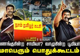 வணங்குகின்ற சாமியா? வாழுகின்ற பூமியா? – சீமான் எழுச்சியுரை | குளச்சல் பொதுக்கூட்டம் 12-11-2024