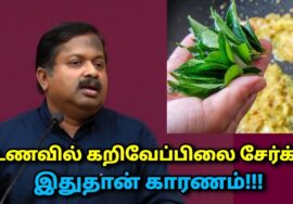 கறிவேப்பிலை இல்லாமல் உணவு சாப்பிட வேண்டாம் | Dr.Sivaraman speech on curry leaves