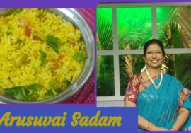 Arusuvai sadam – Ugadhi special – ஆறுசுவையையும் ஒரே நேர உணவில் பெறலாம் – Mallika Badrinath  recipe