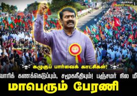 16-03-2025 திருப்போரூர் – மாபெரும் பேரணி | சாதிவாரிக் கணக்கெடுப்பு – பஞ்சமர் நிலம்  மீட்பு Drone