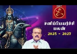 ஜோதிடர் செல்வி | தனுசு – அர்தாஷ்டம சனி 70% | சனிப்பெயர்ச்சி பலன்கள் 2025-27 | Sanipeyarchi palangal