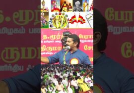 நீ எங்கு பிறப்பினும் தமிழனே. #seeman #naamtamilarkatchi #shorts