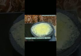 Mangai dosai / மாங்காய் தோசை – மிக்ஸியில் அரைத்தாலும் போதும்.உடனே சுடலாம் – Mallika Badrinath recipe