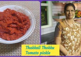 Thakkali Thokku / தக்காளி தொக்கு – Quick & easy method – Mallika Badrinath recipe
