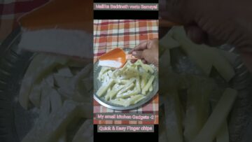 shorts418 – My kitchen small gadgets -2 – Finger chips in a jiffy ( French Fries)