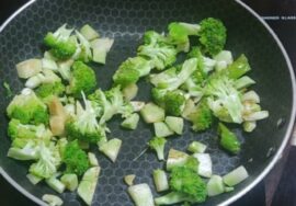 Broccoli chutney  / Protein rich Broccoli Tofu chutney + Microgreens increases its nutritional value