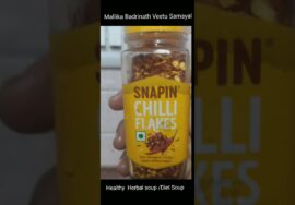 #shorts 430  Healthy herbal soup / Diet soup by Mallika Badrinath