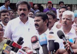 புழல்சிறையில் பறையர் பேரவையின் தலைவர் ஏர்போர்ட் மூர்த்தி அவர்களை சந்தித்த சீமான்