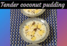 #shorts 457 Elaneer pudding / Tender coconut pudding / இளநீர் புட்டிங்