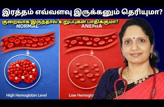இரத்தம் குறைவதால் உடலில் ஏற்படும் நோய்கள் | Dr.Jeyasree speech on Haemoglobin level