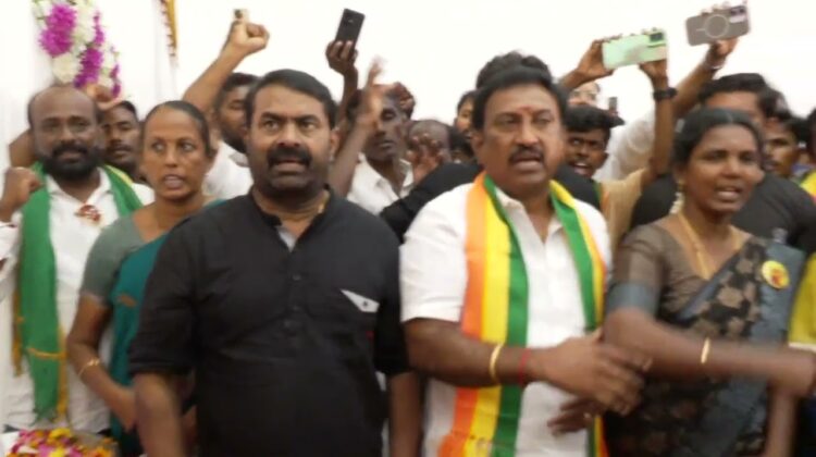 🔴ஈரோடு | தீரன் சின்னமலை, குணாளன் நாடார், வல்வில் ஓரி வீரப்புகழ் போற்றுவோம்! – சீமான் மலர் வணக்கம்