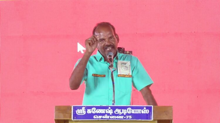 வேட்பாளர் மு.கார்த்திகா அவர்களை ஆதரித்து கையூட்டு ஊழல் ஒழிப்பு பாசறையின் ஒருங்கிணைப்பாளர் ஈஸ்வரன்