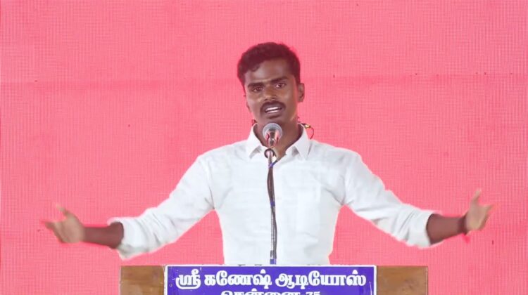 வேட்பாளர் மு.கார்த்திகா அவர்களை ஆதரித்து மாநில மாணவர் பாசறை ஒருங்கிணைப்பாளர் கோவை பேரறிவாளன் உரை!