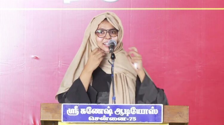 மதுராந்தகம் சட்டமன்ற இடைத்தேர்தல் வேட்பாளர் ஜானகிராமன் ஆதரித்து மாநில பொறுப்பாளர் பாத்திமா பர்காணா